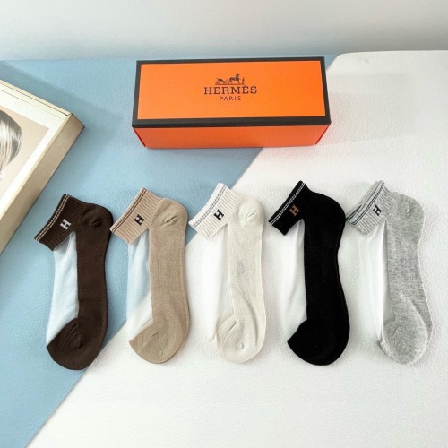 Hermes Socks #1221955 $27.00 USD, Wholesale Replica Hermes Socks