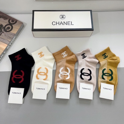 Chanel Socks #1222000 $27.00 USD, Wholesale Replica Chanel Socks