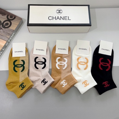 Replica Chanel Socks #1222000 $27.00 USD for Wholesale