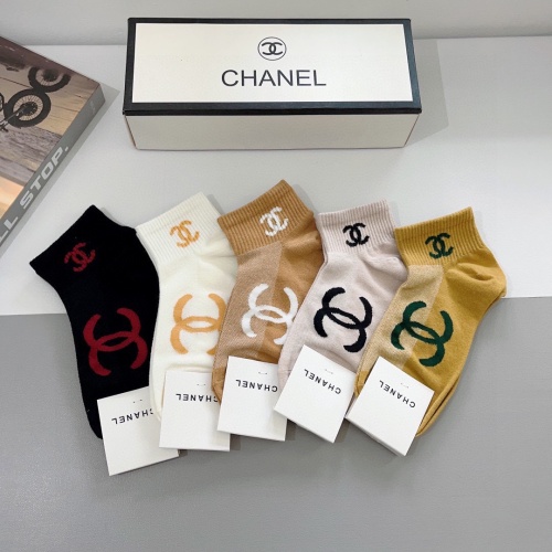 Replica Chanel Socks #1222000 $27.00 USD for Wholesale