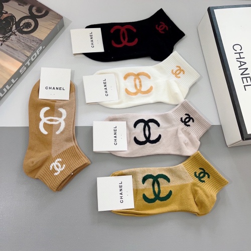 Replica Chanel Socks #1222000 $27.00 USD for Wholesale