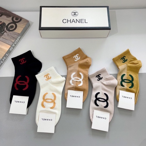 Replica Chanel Socks #1222000 $27.00 USD for Wholesale