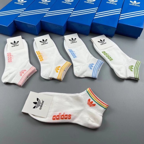 Replica Adidas Socks For Women #1222004 $27.00 USD for Wholesale