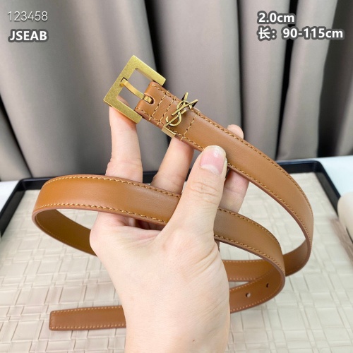 Yves Saint Laurent AAA Quality Belts For Women #1222075 $48.00 USD, Wholesale Replica Yves Saint Laurent AAA Quality Belts