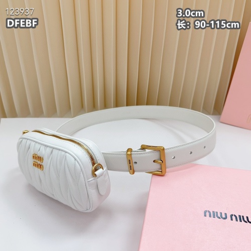 Replica MIU MIU AAA Quality Belts For Women #1222110 $98.00 USD for Wholesale