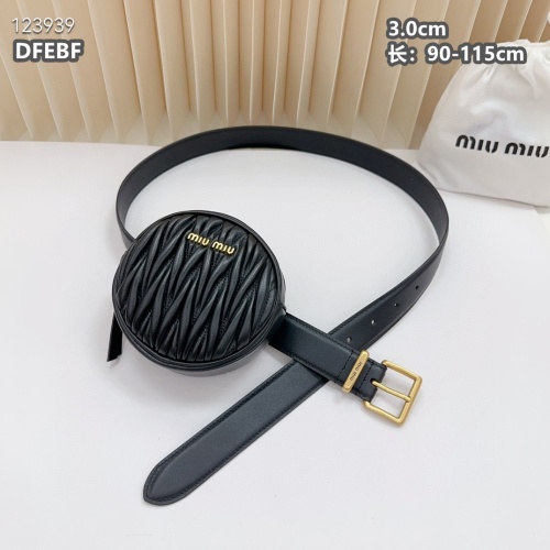 Replica MIU MIU AAA Quality Belts For Women #1222114 $98.00 USD for Wholesale