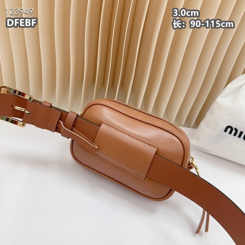 Replica MIU MIU AAA Quality Belts For Women #1222117 $98.00 USD for Wholesale