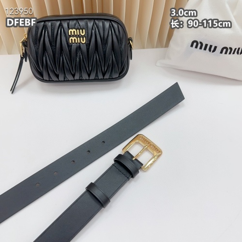 Replica MIU MIU AAA Quality Belts For Women #1222119 $98.00 USD for Wholesale