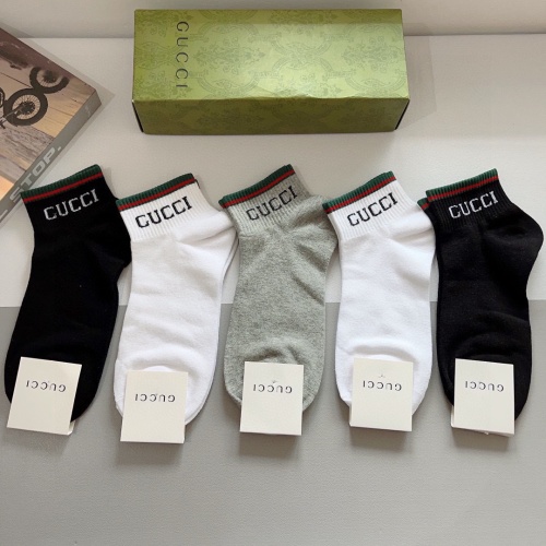 Gucci Socks #1222179 $27.00 USD, Wholesale Replica Gucci Socks