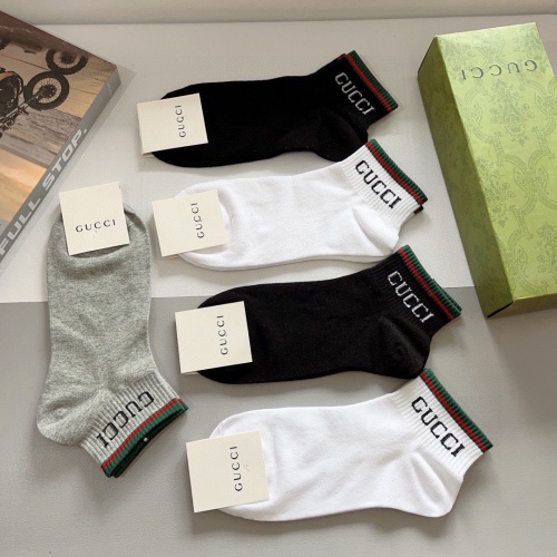 Replica Gucci Socks #1222179 $27.00 USD for Wholesale