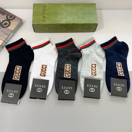 Gucci Socks #1222181 $27.00 USD, Wholesale Replica Gucci Socks