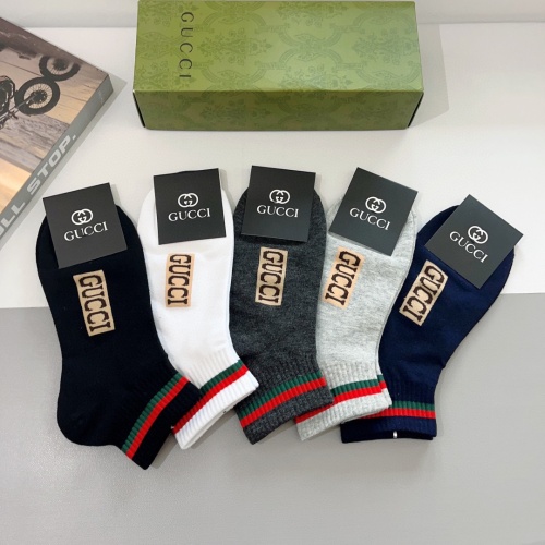 Replica Gucci Socks #1222181 $27.00 USD for Wholesale