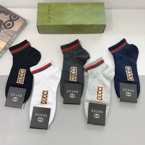 Replica Gucci Socks #1222181 $27.00 USD for Wholesale