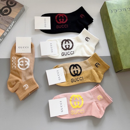 Replica Gucci Socks #1222182 $27.00 USD for Wholesale