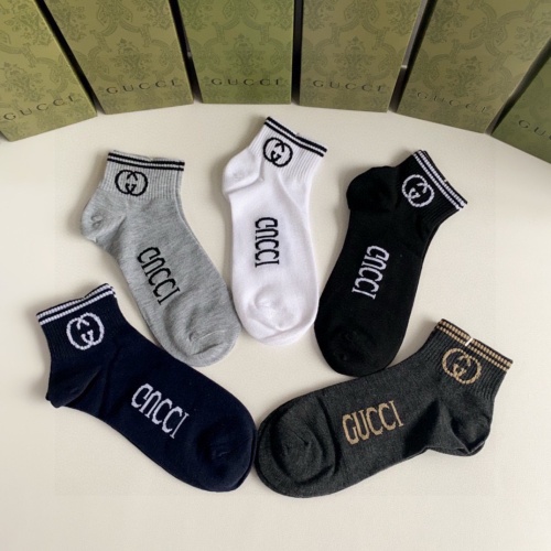 Replica Gucci Socks #1222199 $27.00 USD for Wholesale