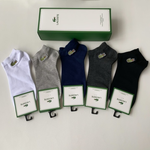 Lacoste Socks #1222204 $27.00 USD, Wholesale Replica Lacoste Socks