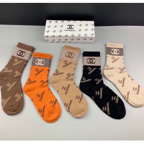 Chanel Socks For Women #1222205 $29.00 USD, Wholesale Replica Chanel Socks