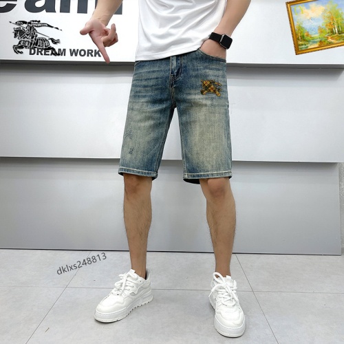 Replica Burberry Jeans For Men #1222425 $40.00 USD for Wholesale