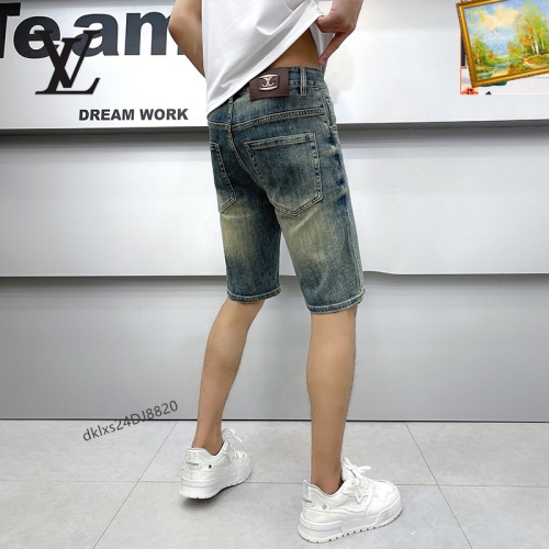 Replica Louis Vuitton LV Jeans For Men #1222428 $40.00 USD for Wholesale