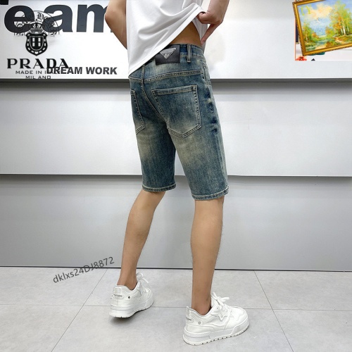 Replica Prada Jeans For Men #1222430 $40.00 USD for Wholesale