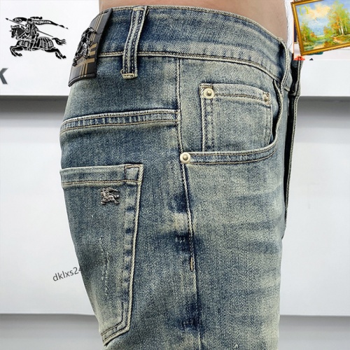 Replica Burberry Jeans For Men #1222433 $40.00 USD for Wholesale