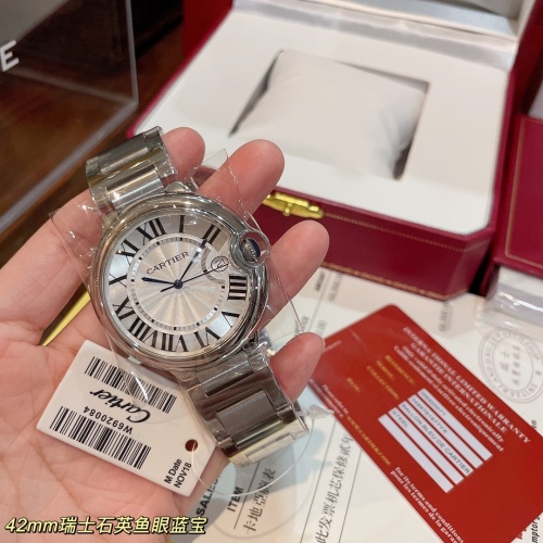 Cartier AAA Quality Watches For Men #1222435 $145.00 USD, Wholesale Replica Cartier AAA Quality Watches