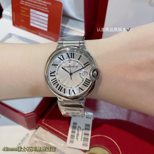 Replica Cartier AAA Quality Watches For Men #1222435 $145.00 USD for Wholesale