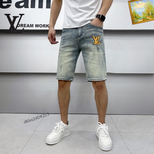 Replica Louis Vuitton LV Jeans For Men #1222440 $40.00 USD for Wholesale