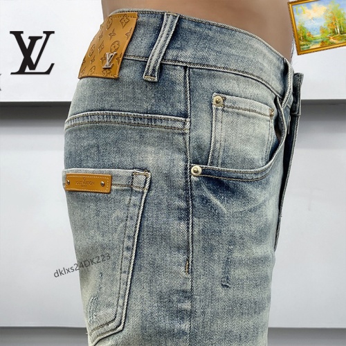 Replica Louis Vuitton LV Jeans For Men #1222440 $40.00 USD for Wholesale