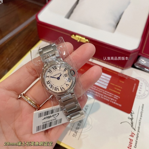 Cartier AAA Quality Watches For Women #1222442 $128.00 USD, Wholesale Replica Cartier AAA Quality Watches