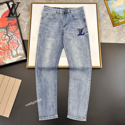 Replica Louis Vuitton LV Jeans For Men #1222444 $48.00 USD for Wholesale