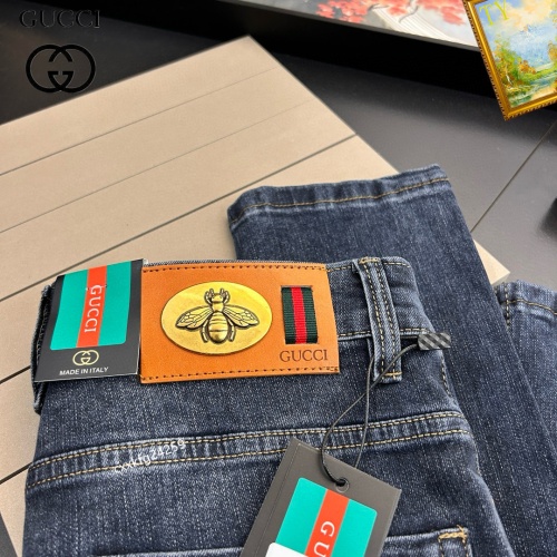 Replica Gucci Jeans For Men #1222447 $48.00 USD for Wholesale