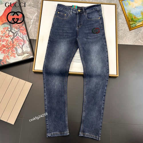 Replica Gucci Jeans For Men #1222447 $48.00 USD for Wholesale