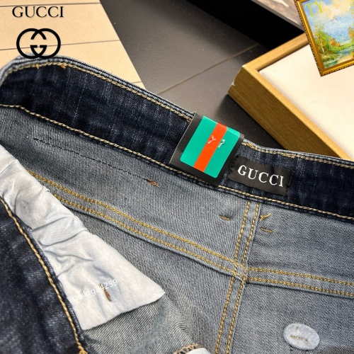 Replica Gucci Jeans For Men #1222447 $48.00 USD for Wholesale