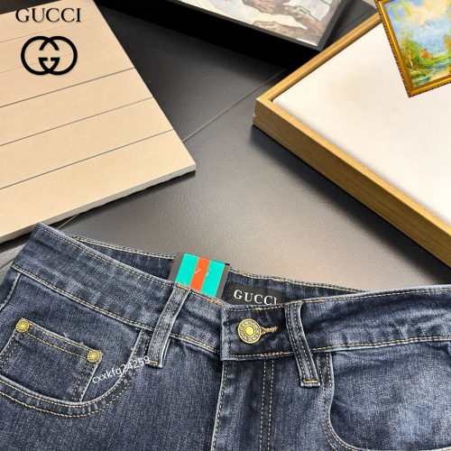 Replica Gucci Jeans For Men #1222447 $48.00 USD for Wholesale