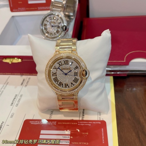 Cartier AAA Quality Watches In Gold For Women #1222453 $155.00 USD, Wholesale Replica Cartier AAA Quality Watches