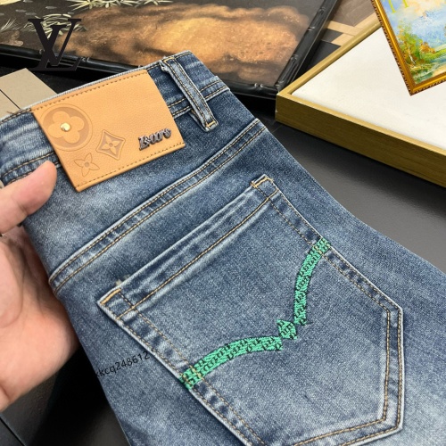 Louis Vuitton LV Jeans For Men #1222457 $48.00 USD, Wholesale Replica Louis Vuitton LV Jeans