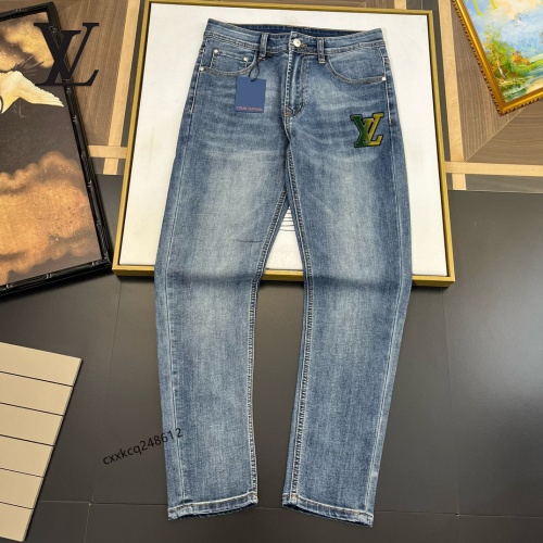 Replica Louis Vuitton LV Jeans For Men #1222457 $48.00 USD for Wholesale