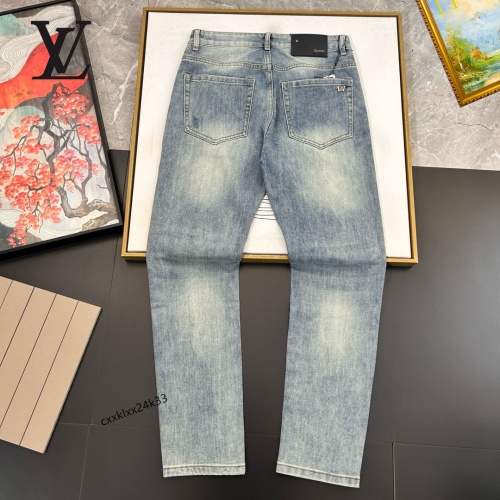 Replica Louis Vuitton LV Jeans For Men #1222458 $48.00 USD for Wholesale