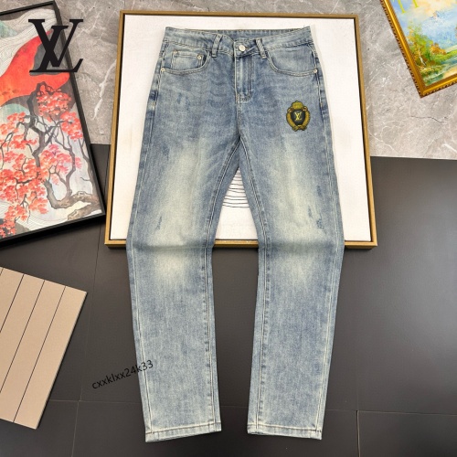 Replica Louis Vuitton LV Jeans For Men #1222458 $48.00 USD for Wholesale