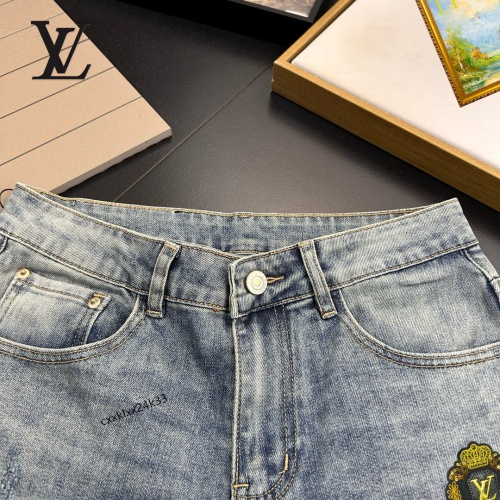 Replica Louis Vuitton LV Jeans For Men #1222458 $48.00 USD for Wholesale