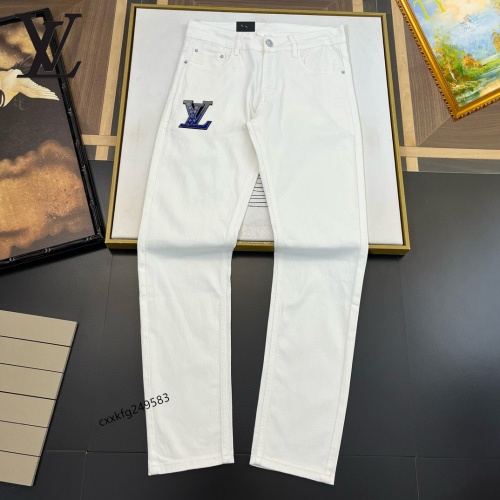 Replica Louis Vuitton LV Jeans For Men #1222460 $48.00 USD for Wholesale