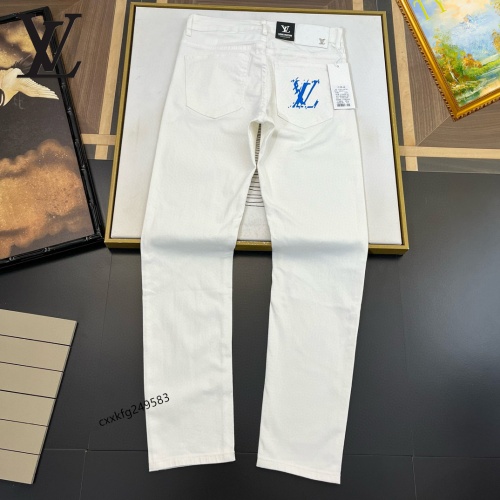 Replica Louis Vuitton LV Jeans For Men #1222460 $48.00 USD for Wholesale