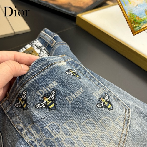 Replica Christian Dior Jeans For Men #1222462 $48.00 USD for Wholesale