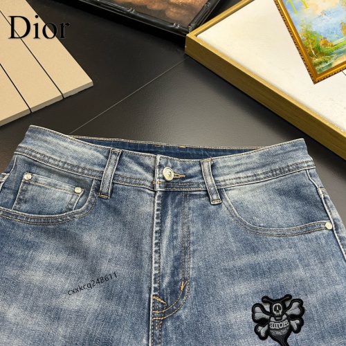 Replica Christian Dior Jeans For Men #1222462 $48.00 USD for Wholesale