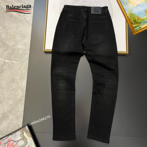 Replica Balenciaga Jeans For Men #1222465 $48.00 USD for Wholesale