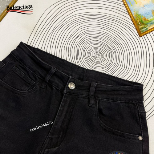 Replica Balenciaga Jeans For Men #1222465 $48.00 USD for Wholesale