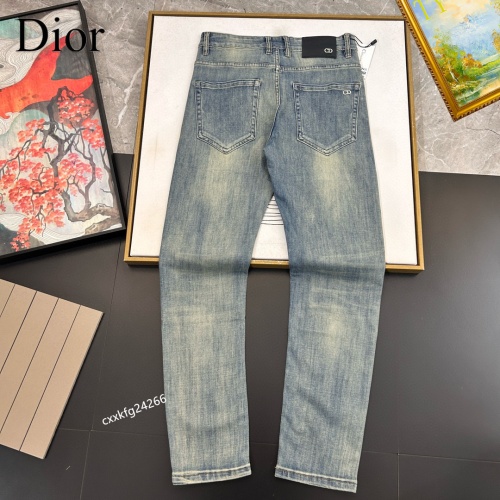 Replica Christian Dior Jeans For Men #1222476 $48.00 USD for Wholesale