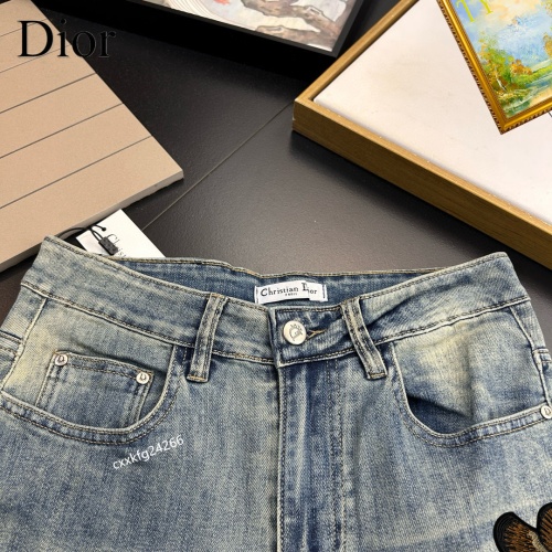 Replica Christian Dior Jeans For Men #1222476 $48.00 USD for Wholesale