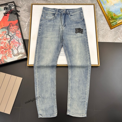 Replica Burberry Jeans For Men #1222479 $48.00 USD for Wholesale